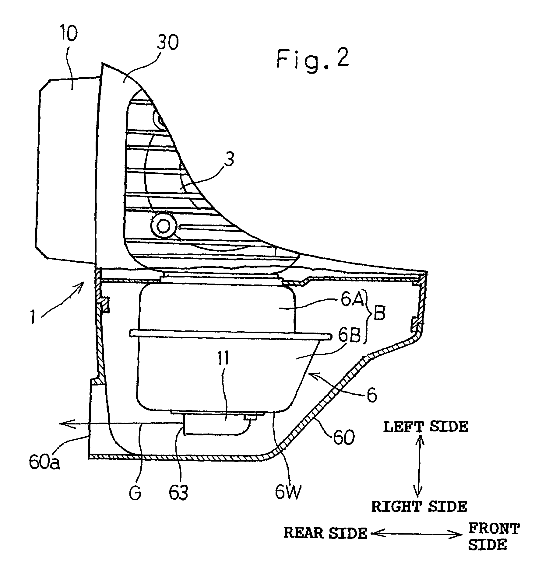 Muffler for compact combustion engines