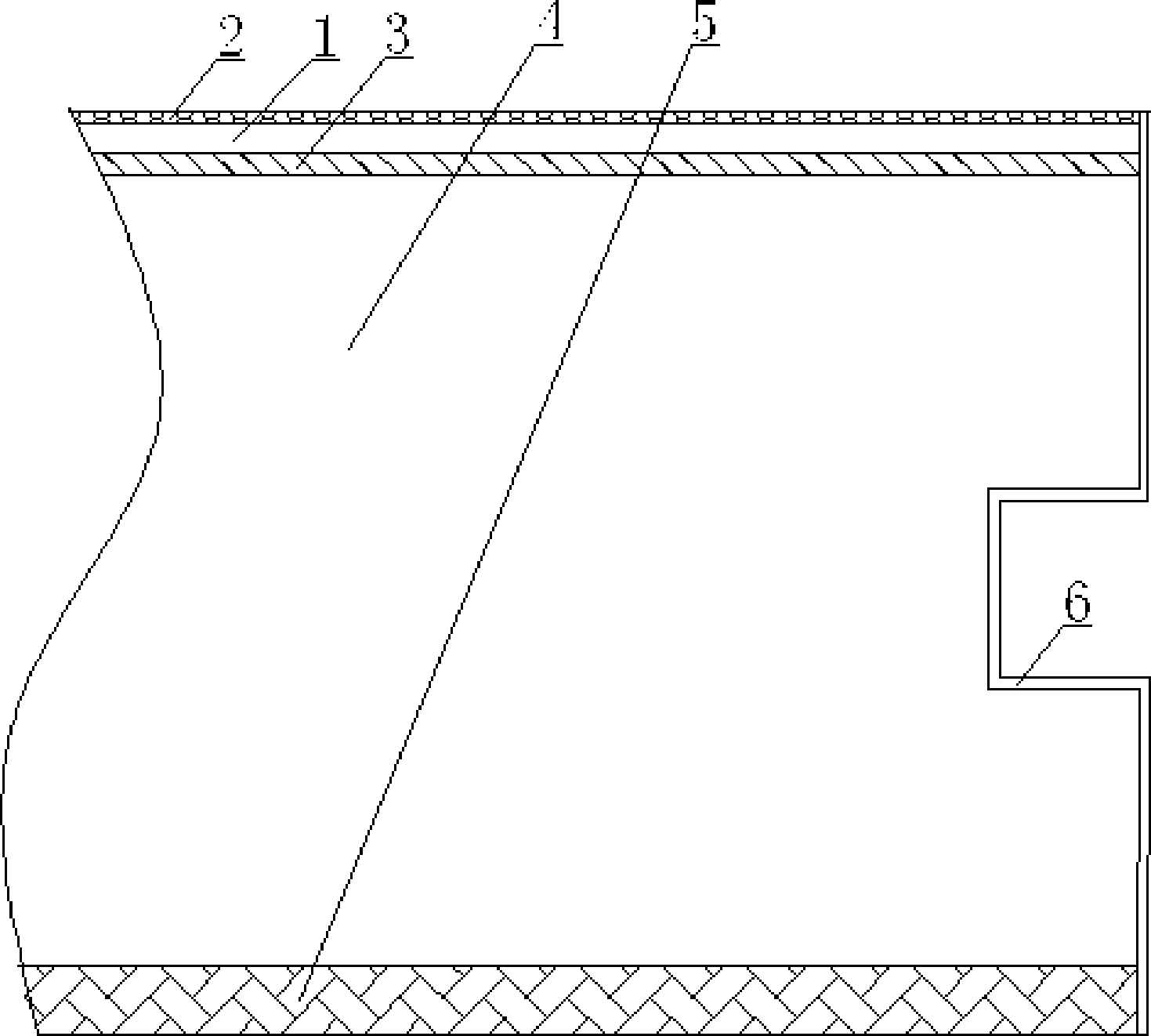 Low-formaldehyde-emission abrasion-resistant and moisture-proof laminate wood flooring and production and laying method for laminate wood flooring