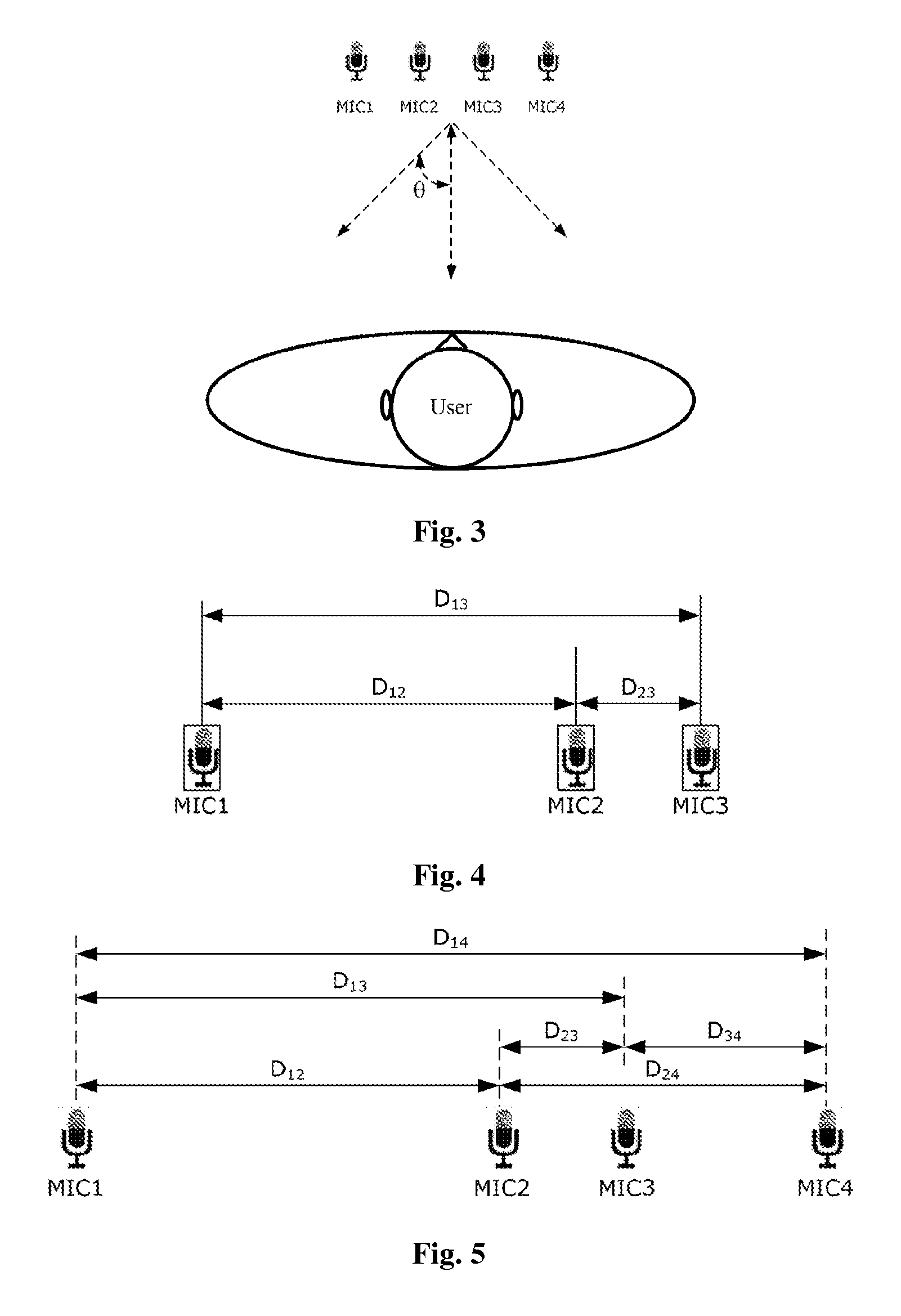 Method, device and system for eliminating noises with multi-microphone array