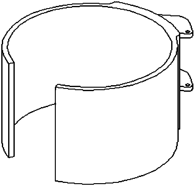 Friction-type arc-shaped damping limiting reinforcing device and preparing method thereof