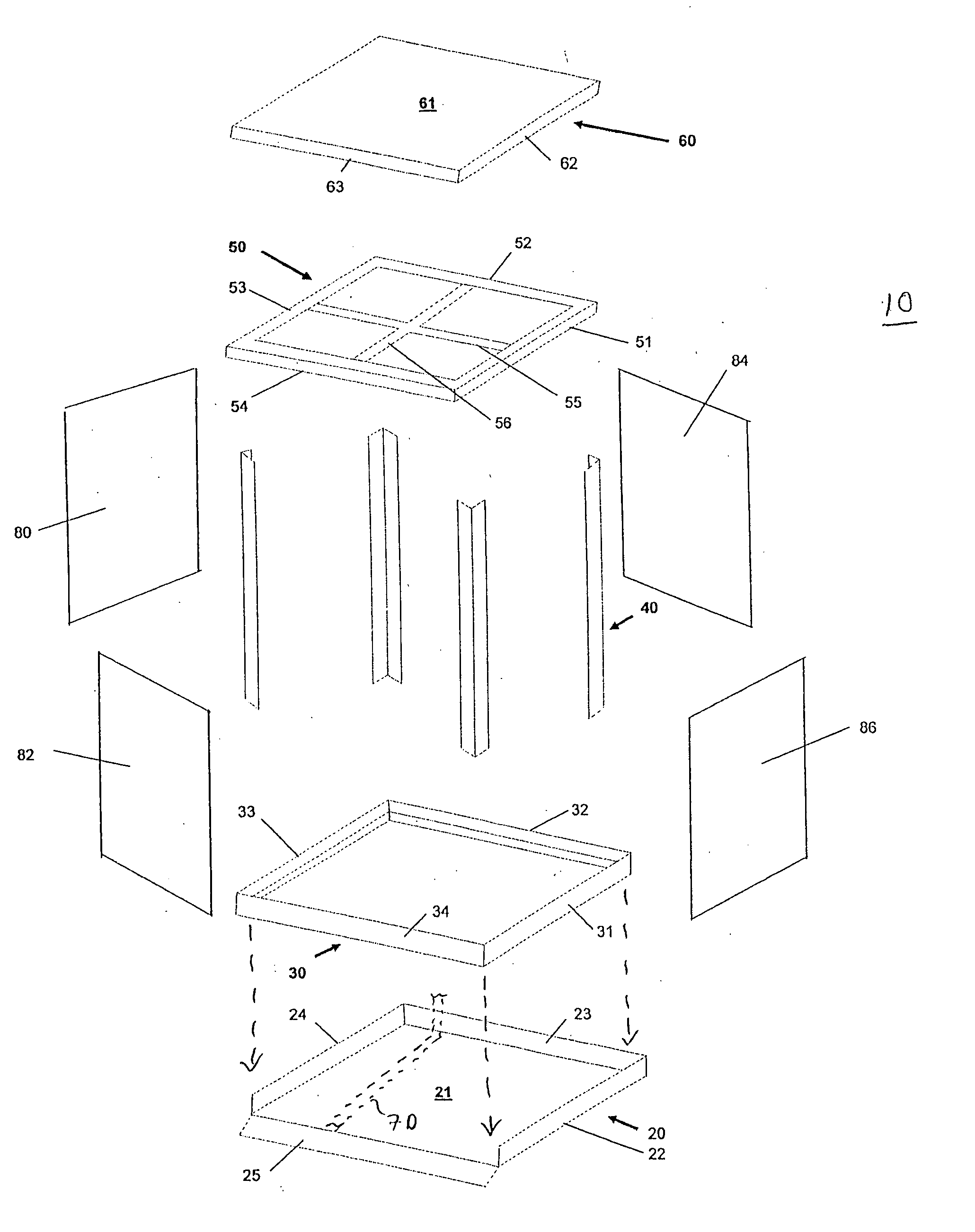 Cargo shipping assembly and method