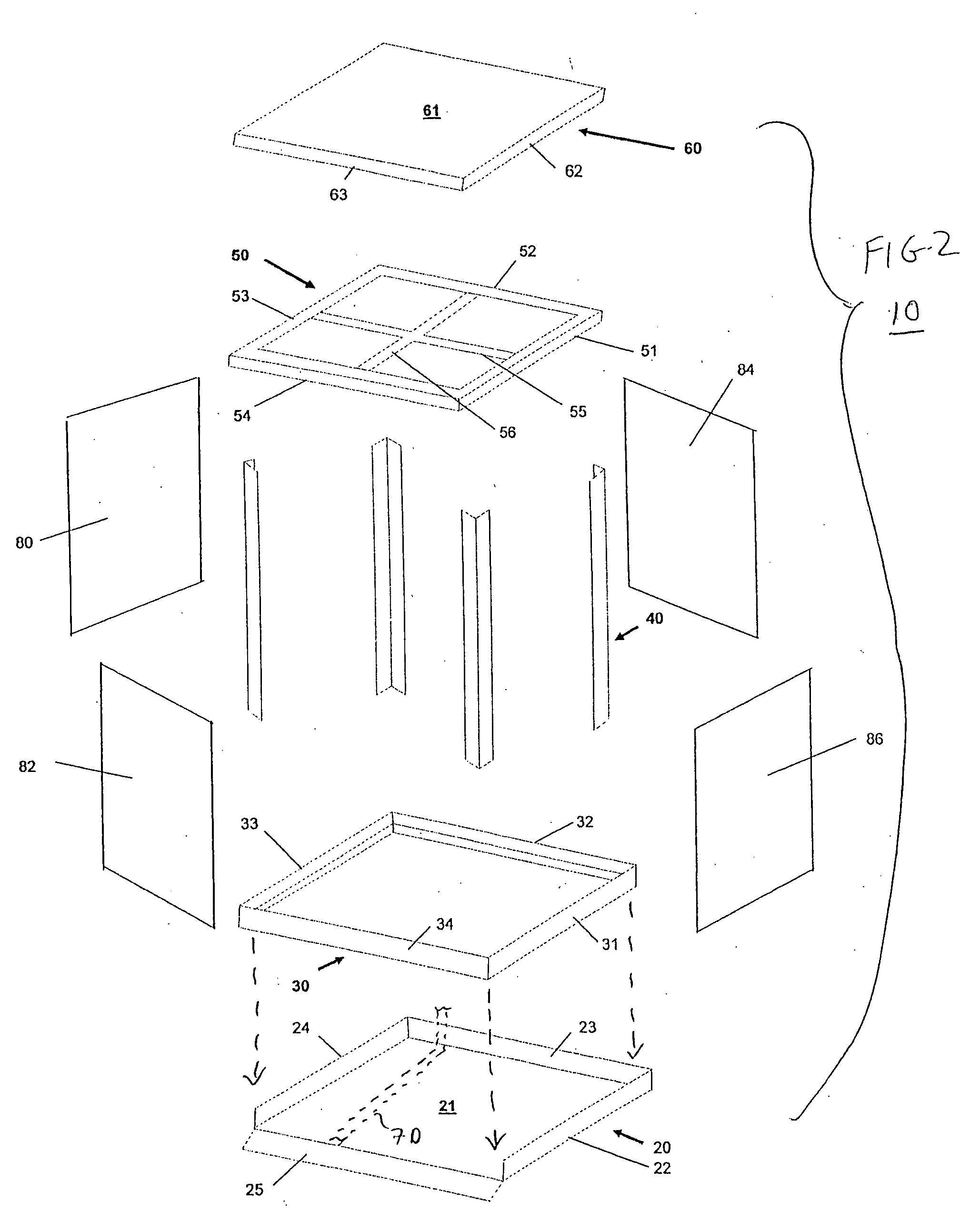 Cargo shipping assembly and method