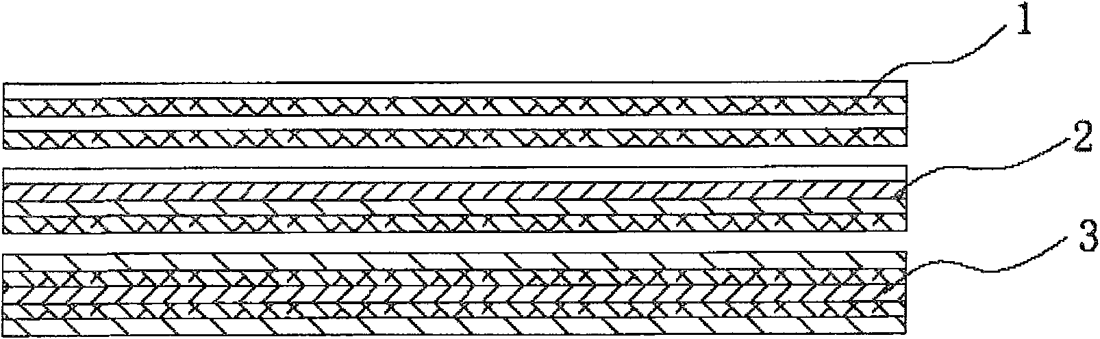 Various material composite fire retardant-type high vacuum multiple layer heat insulation structure