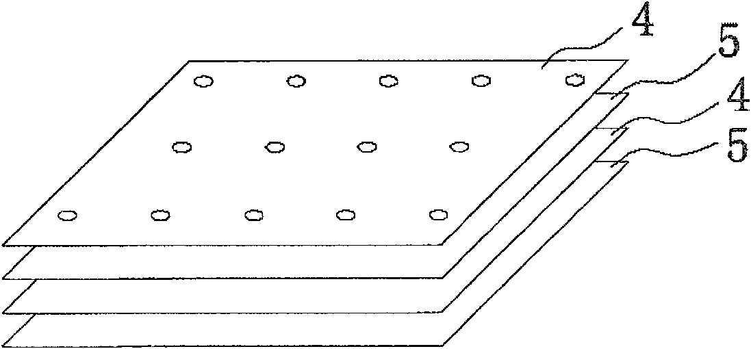 Various material composite fire retardant-type high vacuum multiple layer heat insulation structure