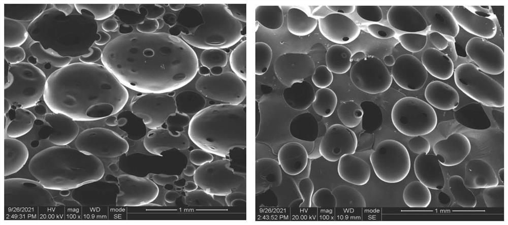 A kind of benzoxazine nitrile-based resin sandwich structure foam and preparation method thereof