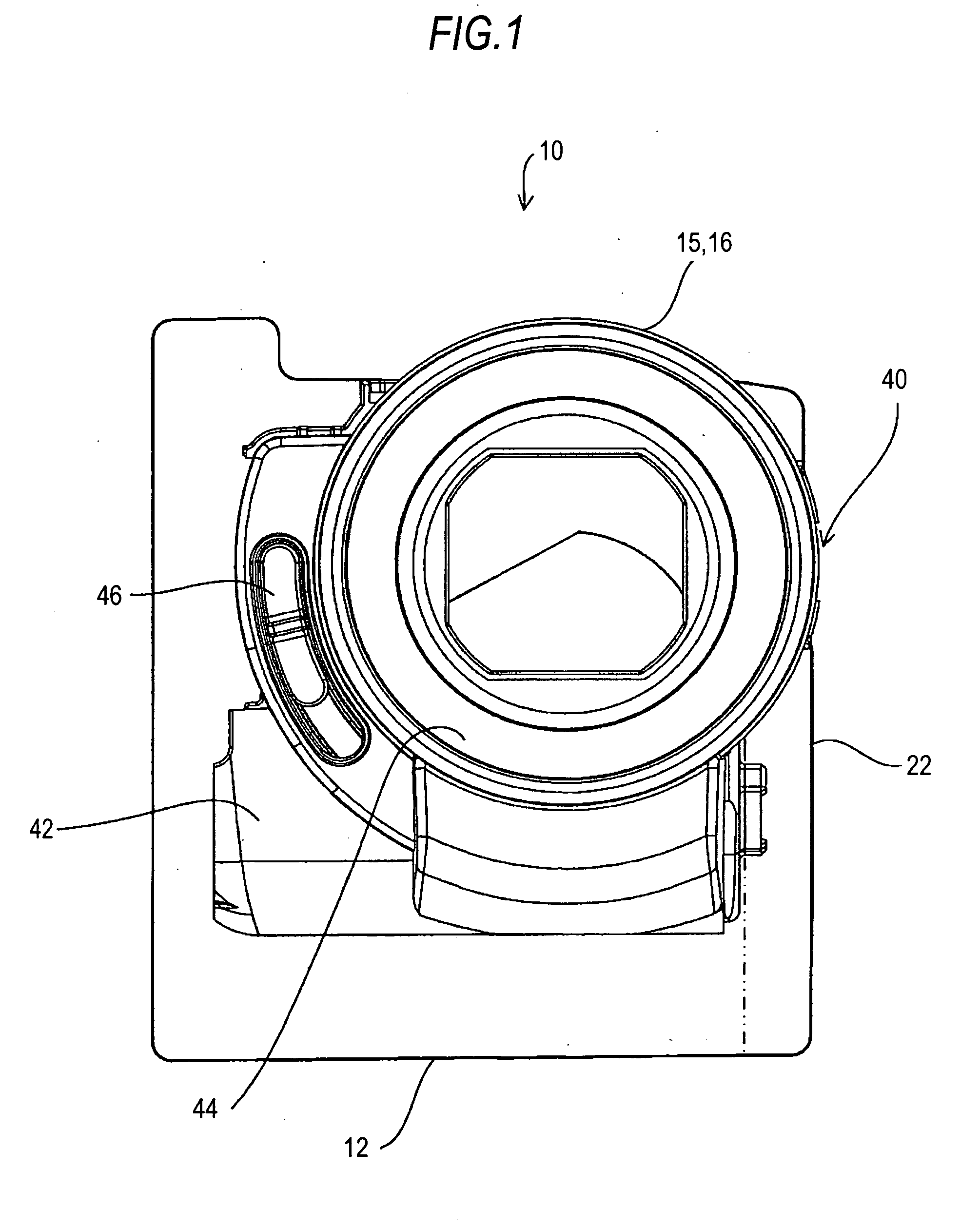 Lens barrier device, lens barrel, and imaging device