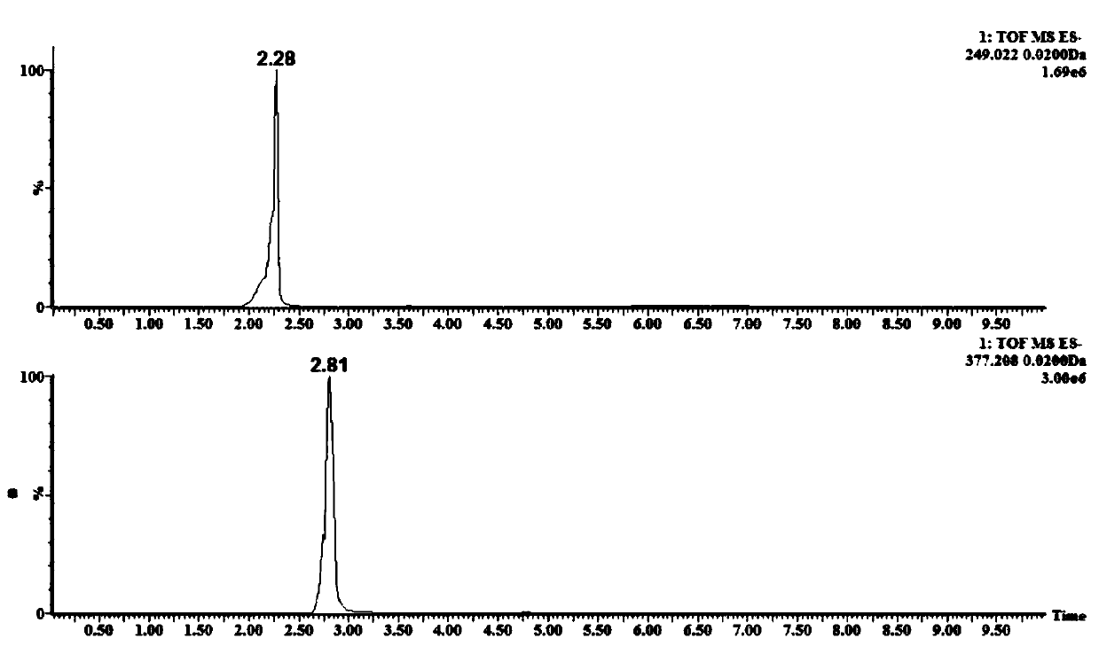 Rapid screening method for exogenous hazards in white spirit