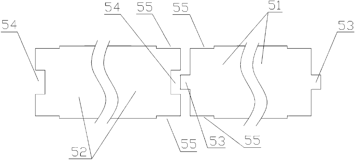 Multifunctional splicing partition wall and construction method thereof