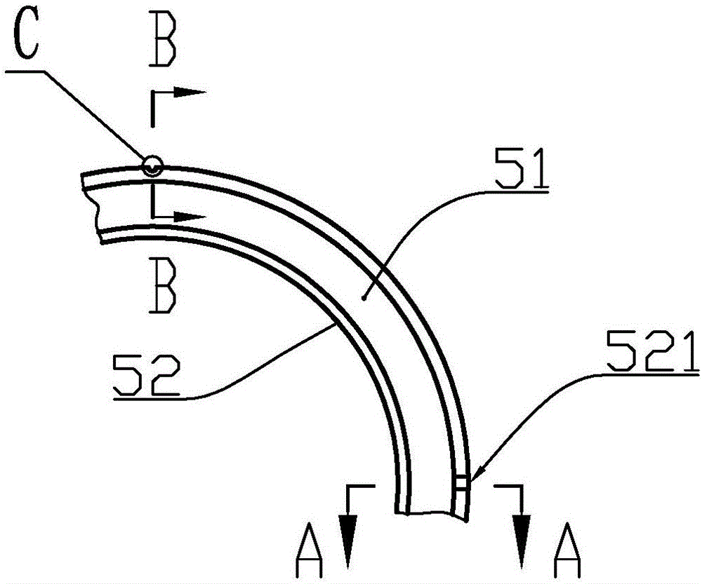 Sealing ring for sealing aligning roller bearing