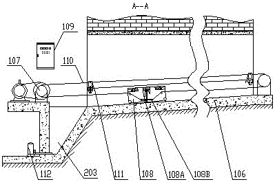 Breeding pollution comprehensive treatment system and method of large-scale pig farm