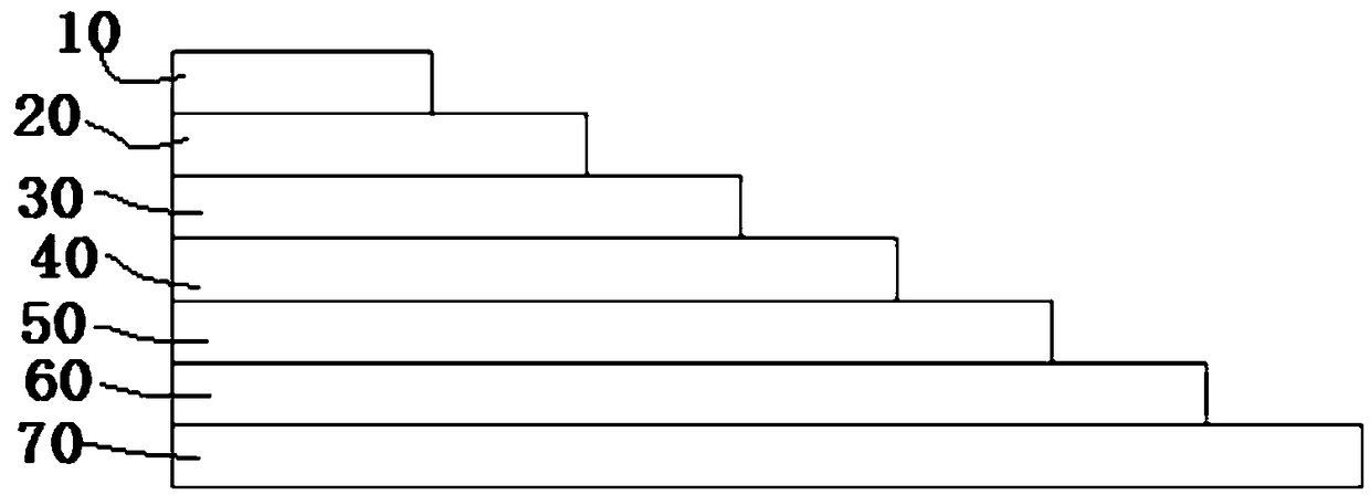 BOPP detachable and undetachable label and preparation process thereof