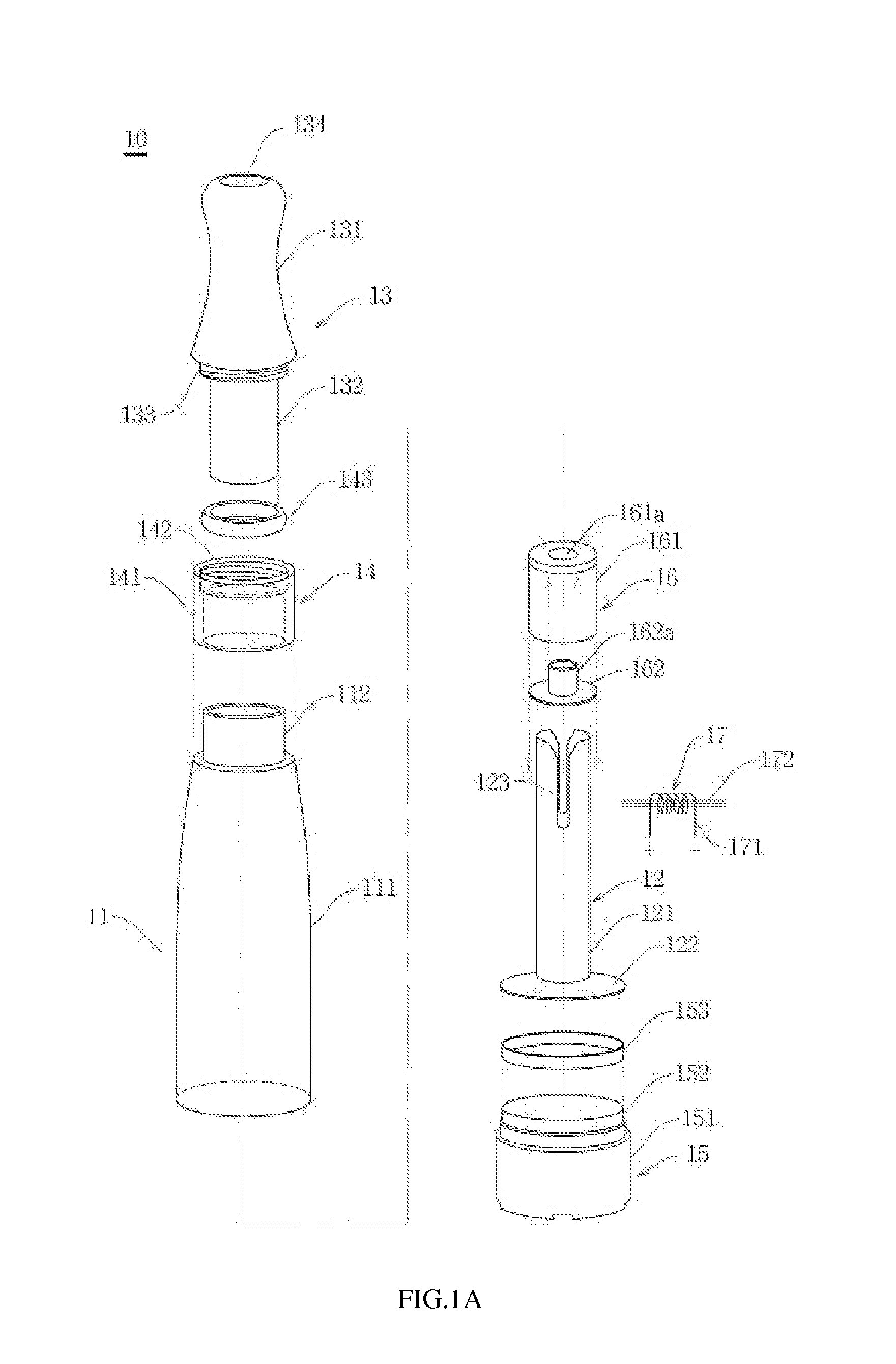 Cartridge of Electric Cigarette For Preventing Leakage