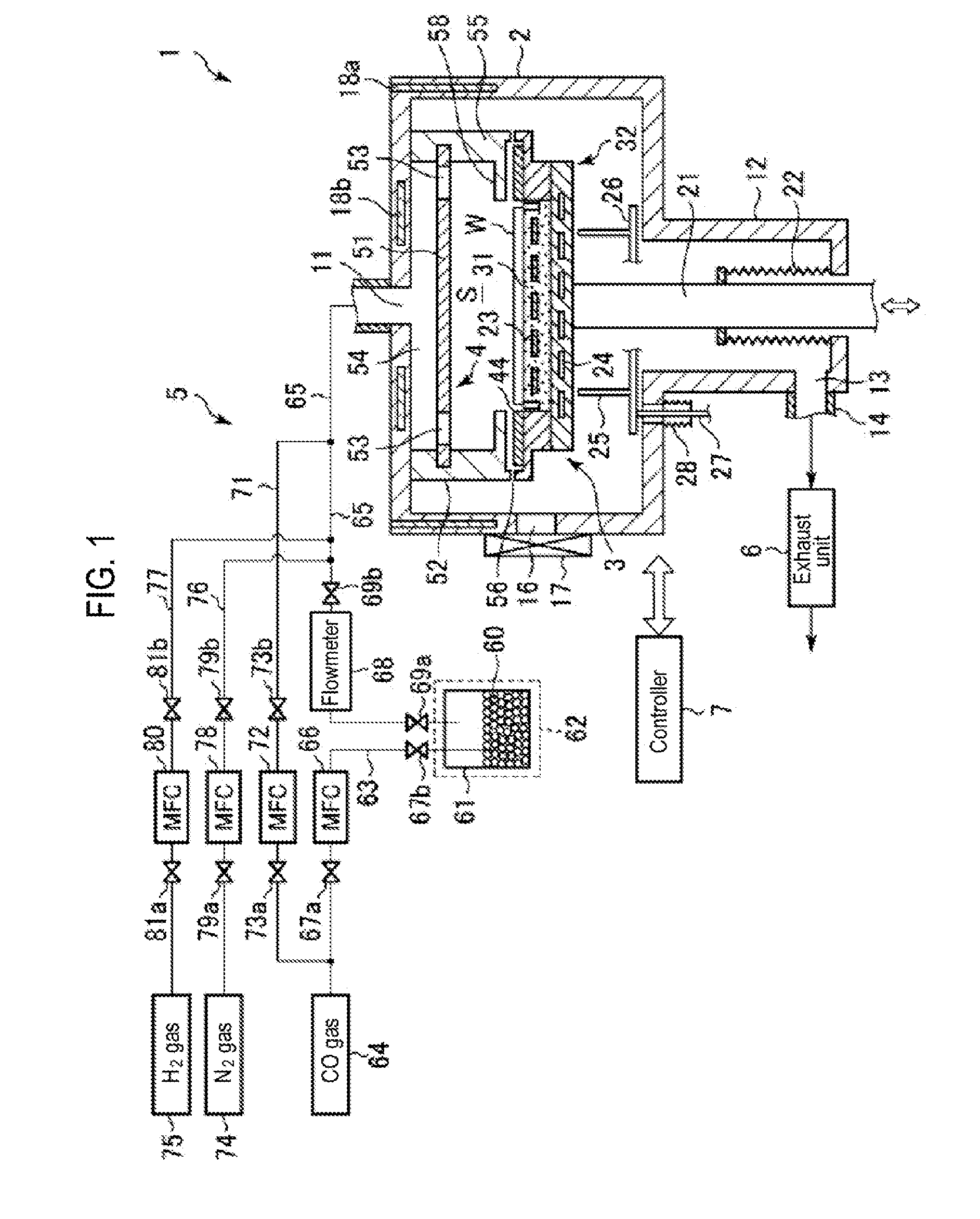 Film forming method, film forming apparatus and recording medium