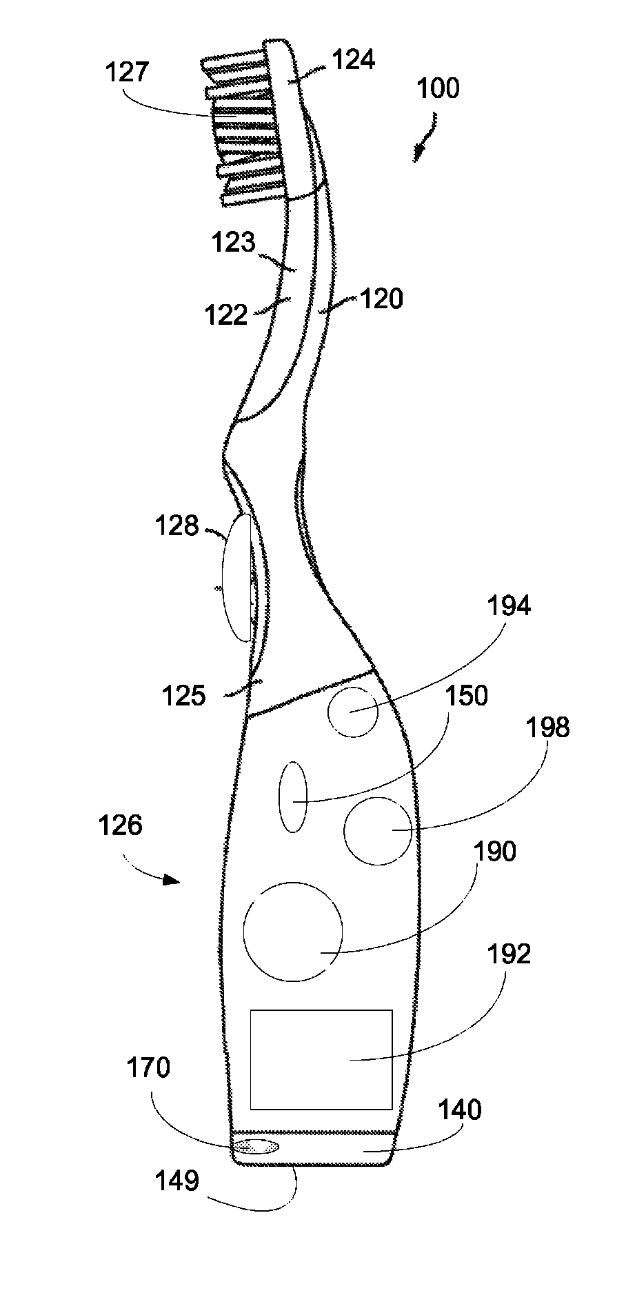 Interactive toothbrush and removable audio output module