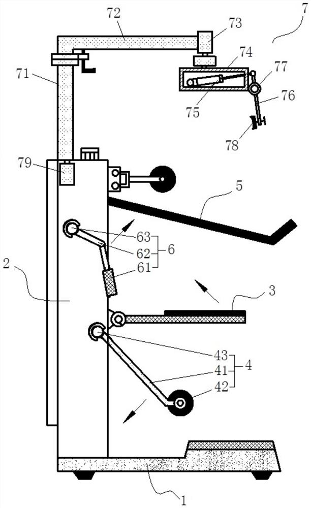 Rehabilitation training device for spinal column correction