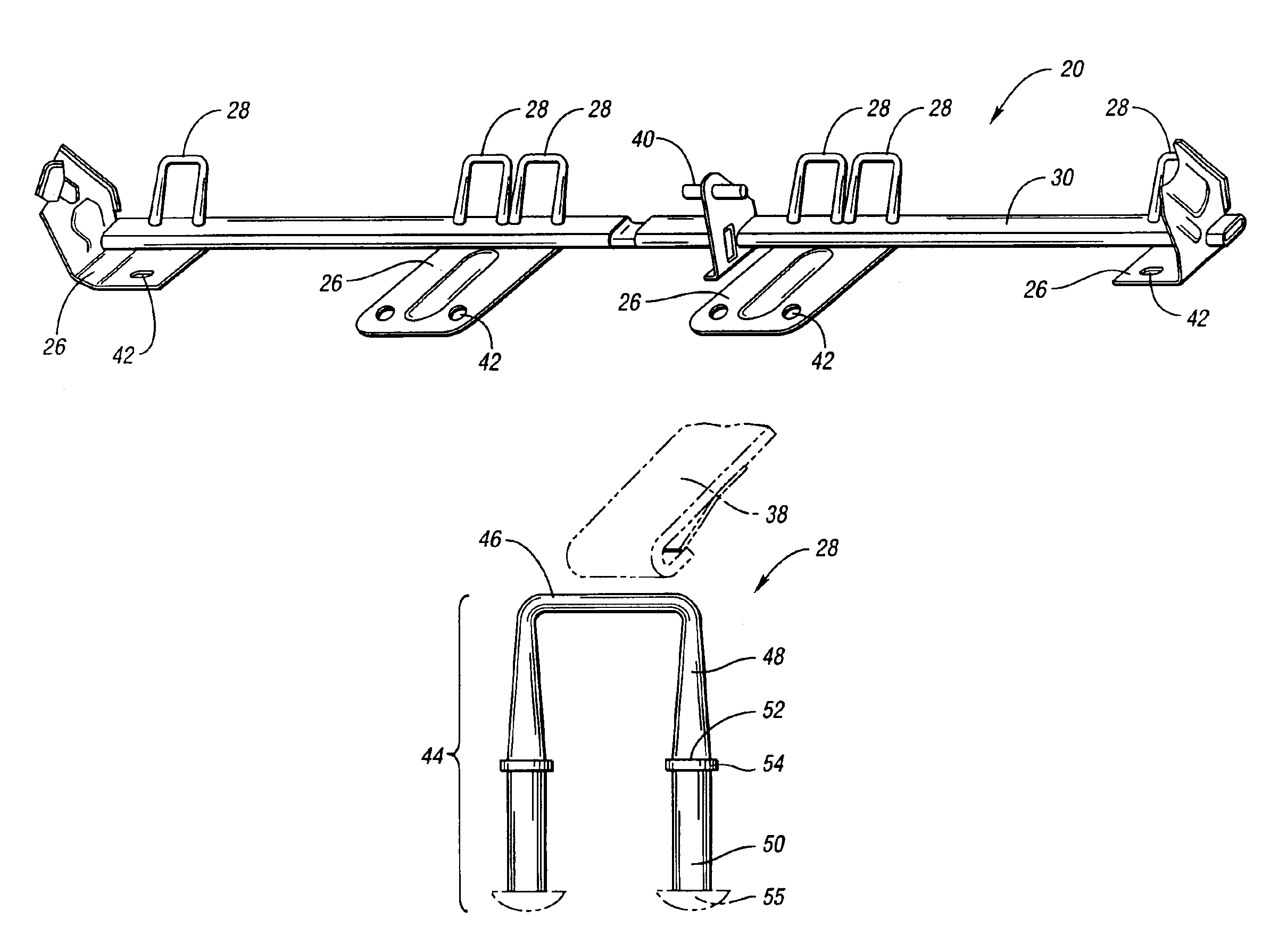 Cold formed latch wire