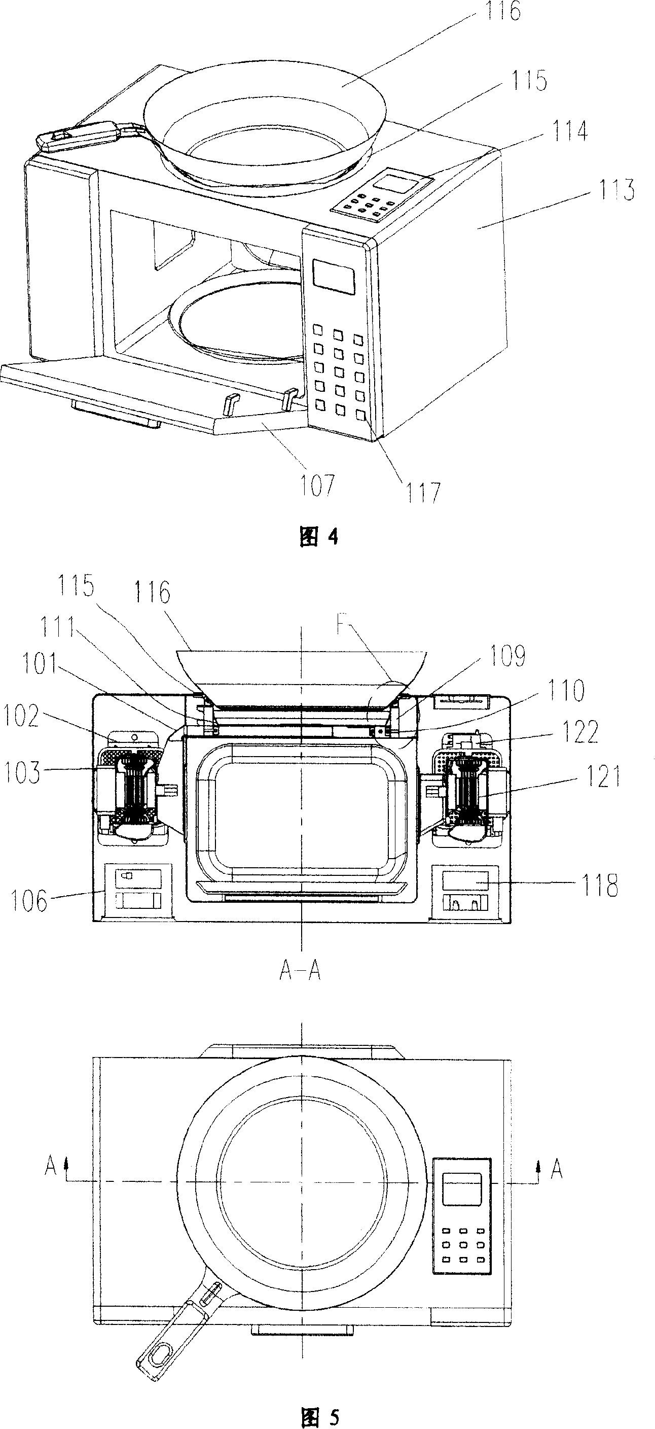 Microwave range using microwave as heating source