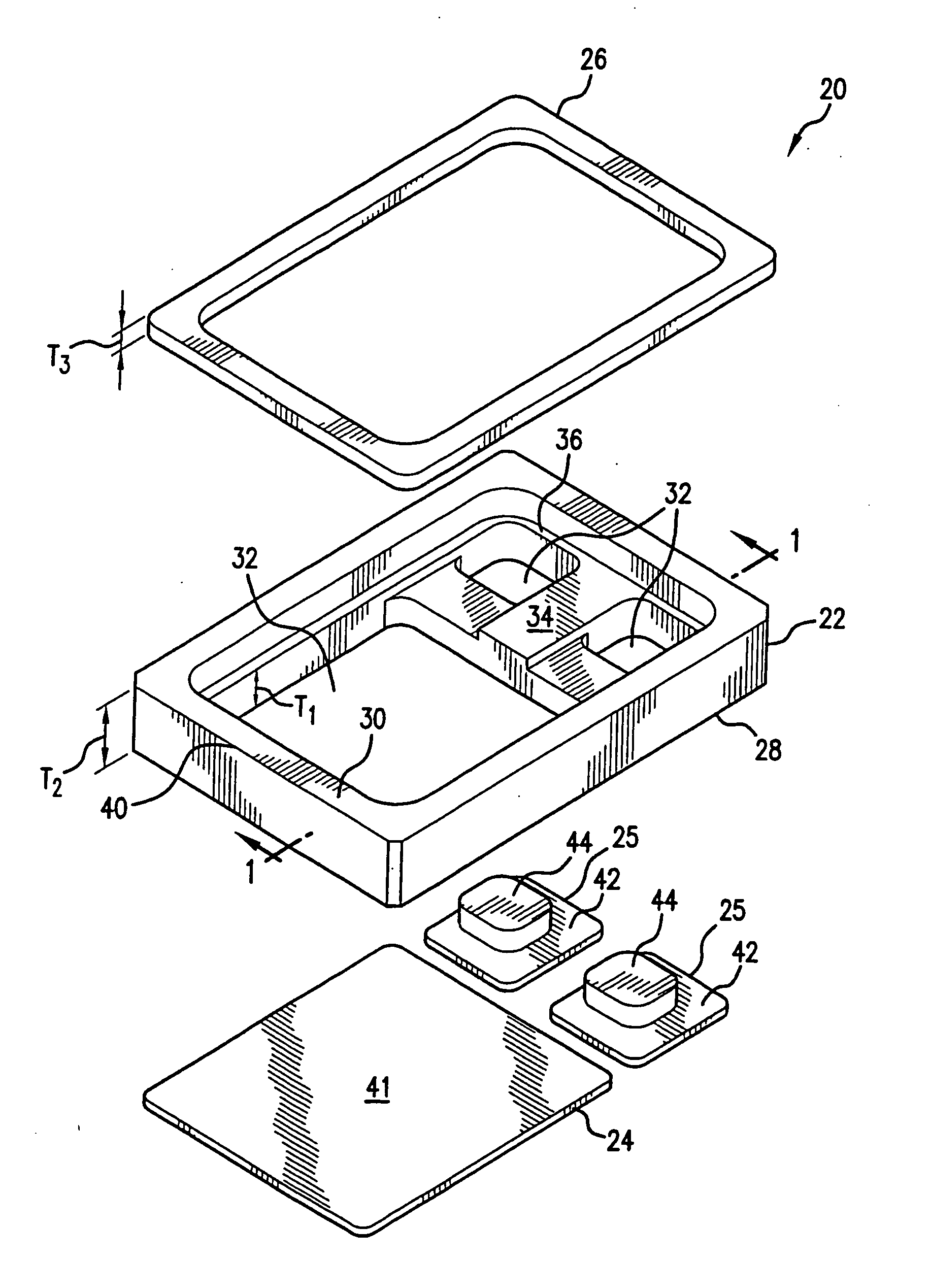 Surface mount package with ceramic sidewalls