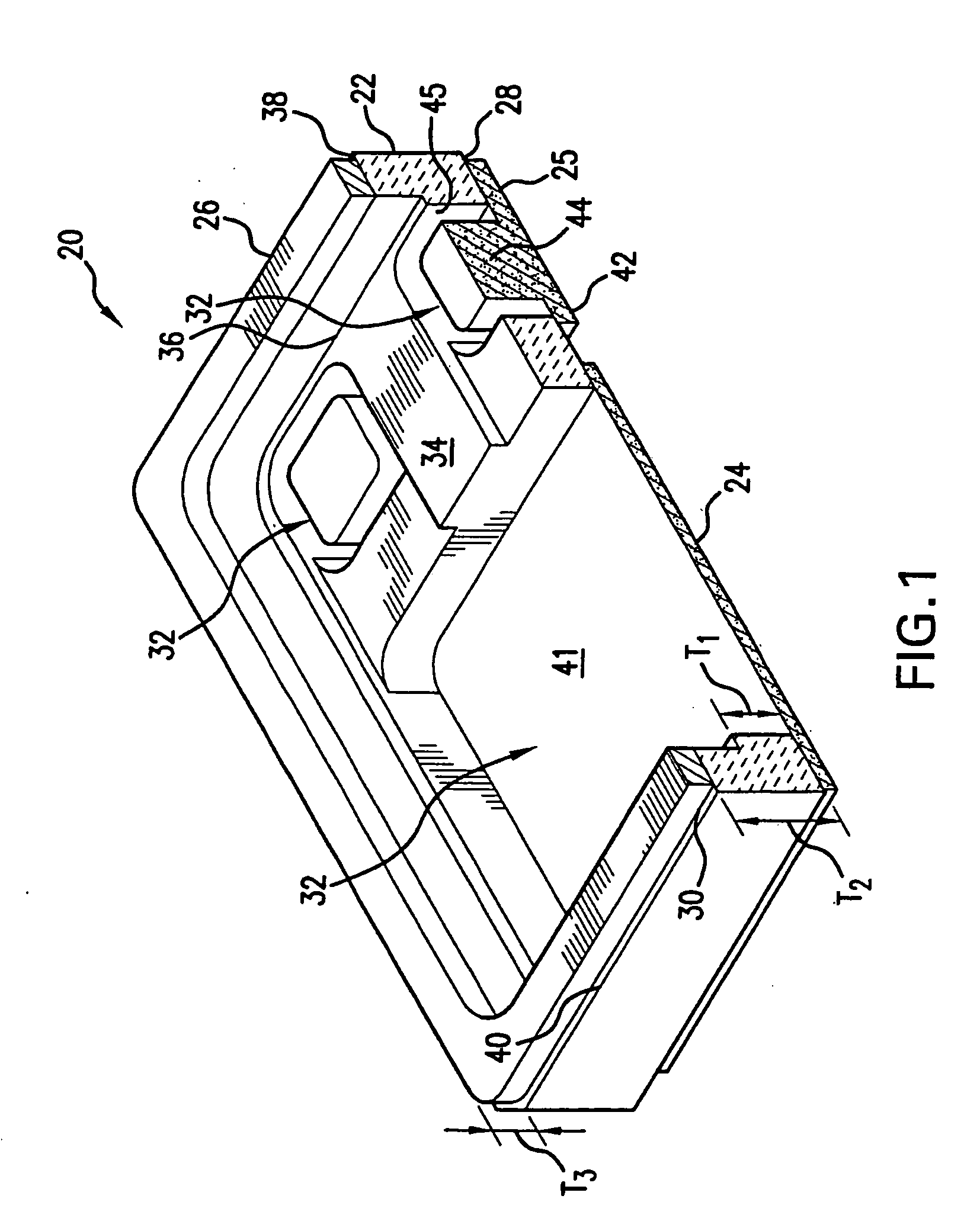 Surface mount package with ceramic sidewalls