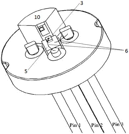 A to-can packaged semiconductor laser and its manufacturing method