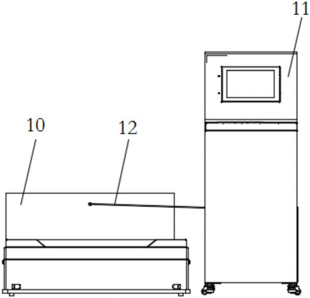 Air tightness detection system applied to new energy battery packs and detection method thereof