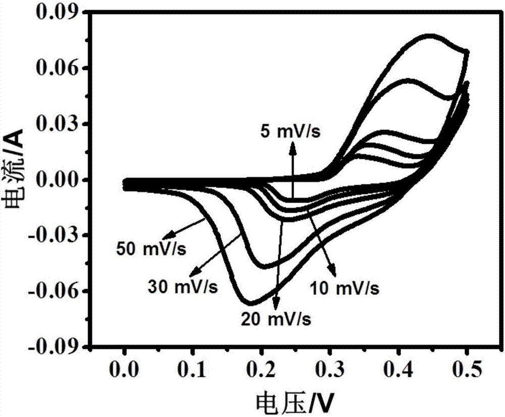 Iron-nickel binary oxide-foam nickel composite electrode material and preparation method thereof