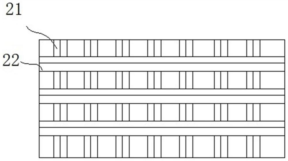 High-reflection photovoltaic module packaging adhesive film with three-layer structure