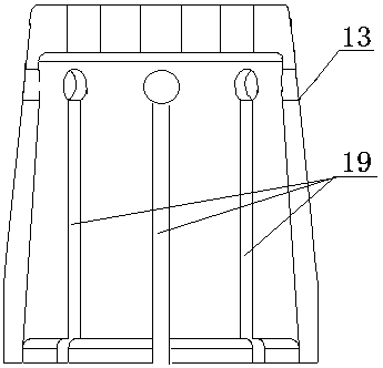 Device for integrally assembling bearing and retainer ring for hole