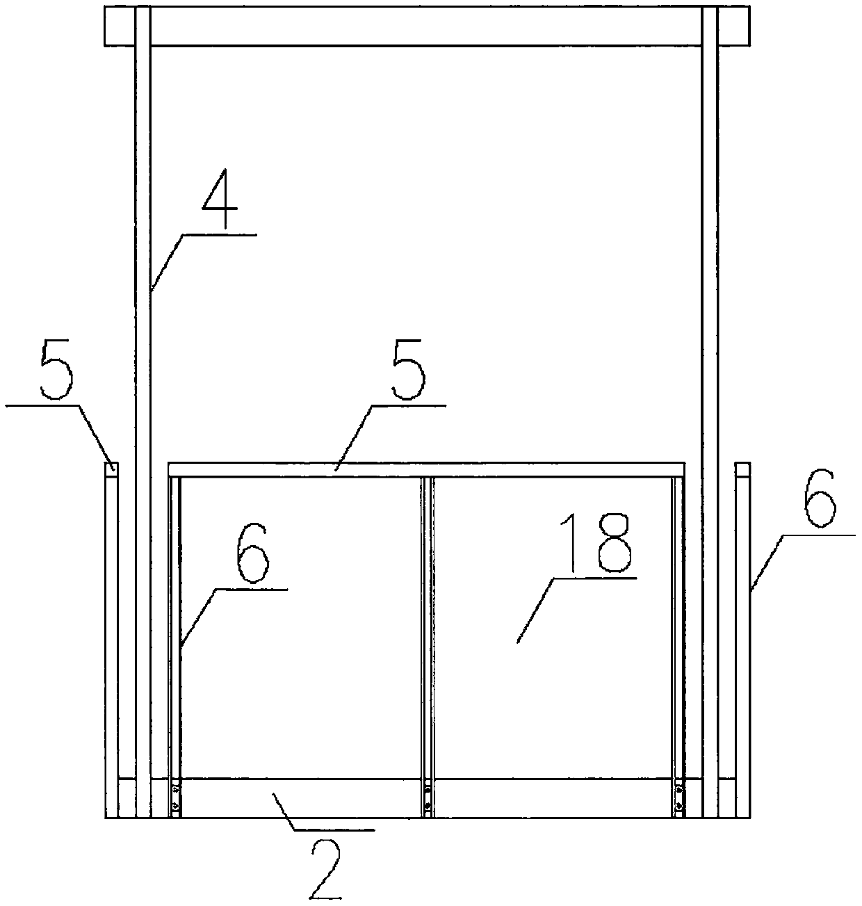 Externally-arranged fabricated balcony structure adopting steel reinforced concrete, and construction method of externally-arranged fabricated balcony structure