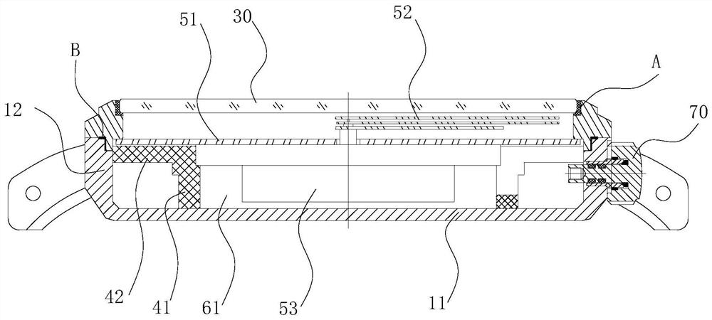 Waterproof watch and waterproof watch assembly method