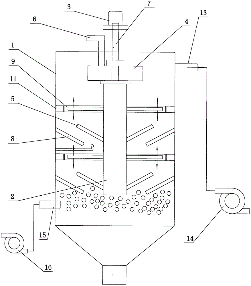 Novel gas bubble separation and diversion dispersion type sludge precipitation tank