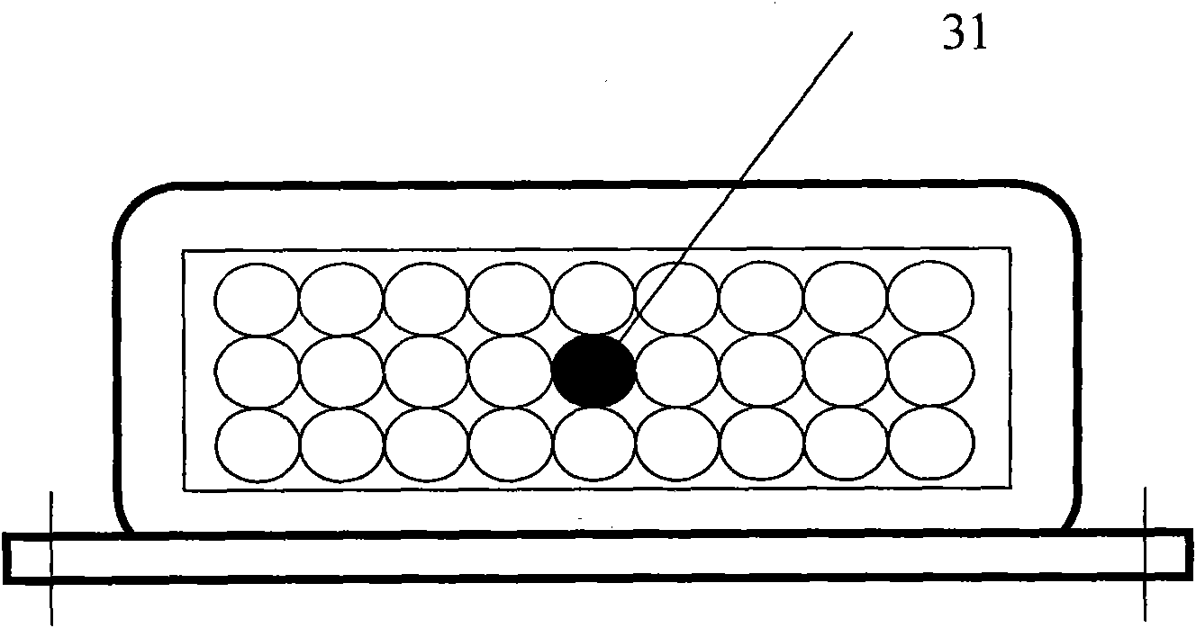 Laser guided positioning and orientation device and method of roadheader