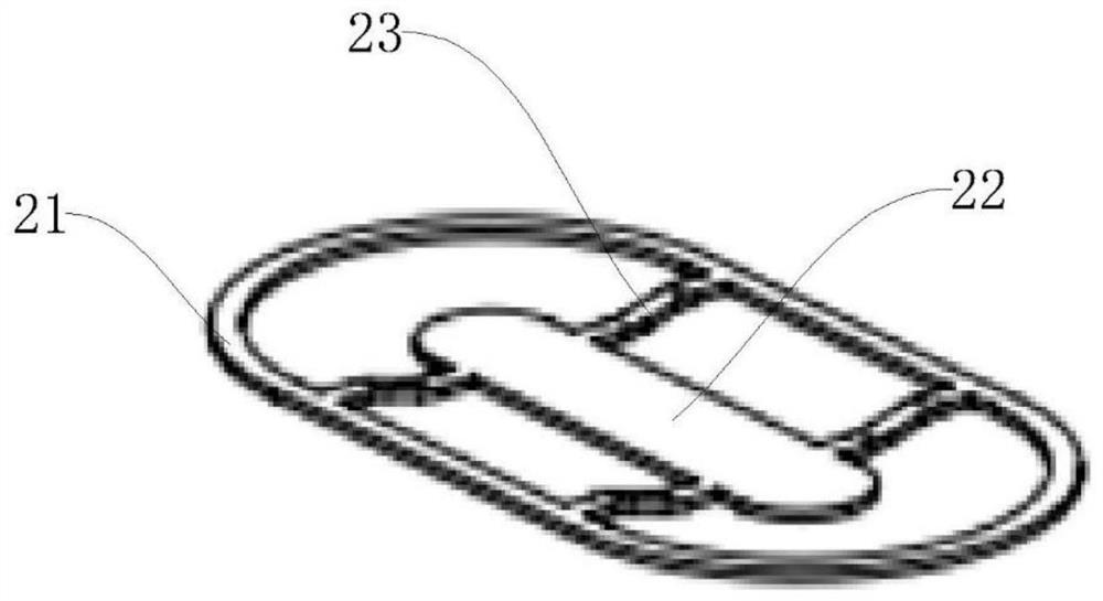 Bone conduction sound production device and wearable equipment