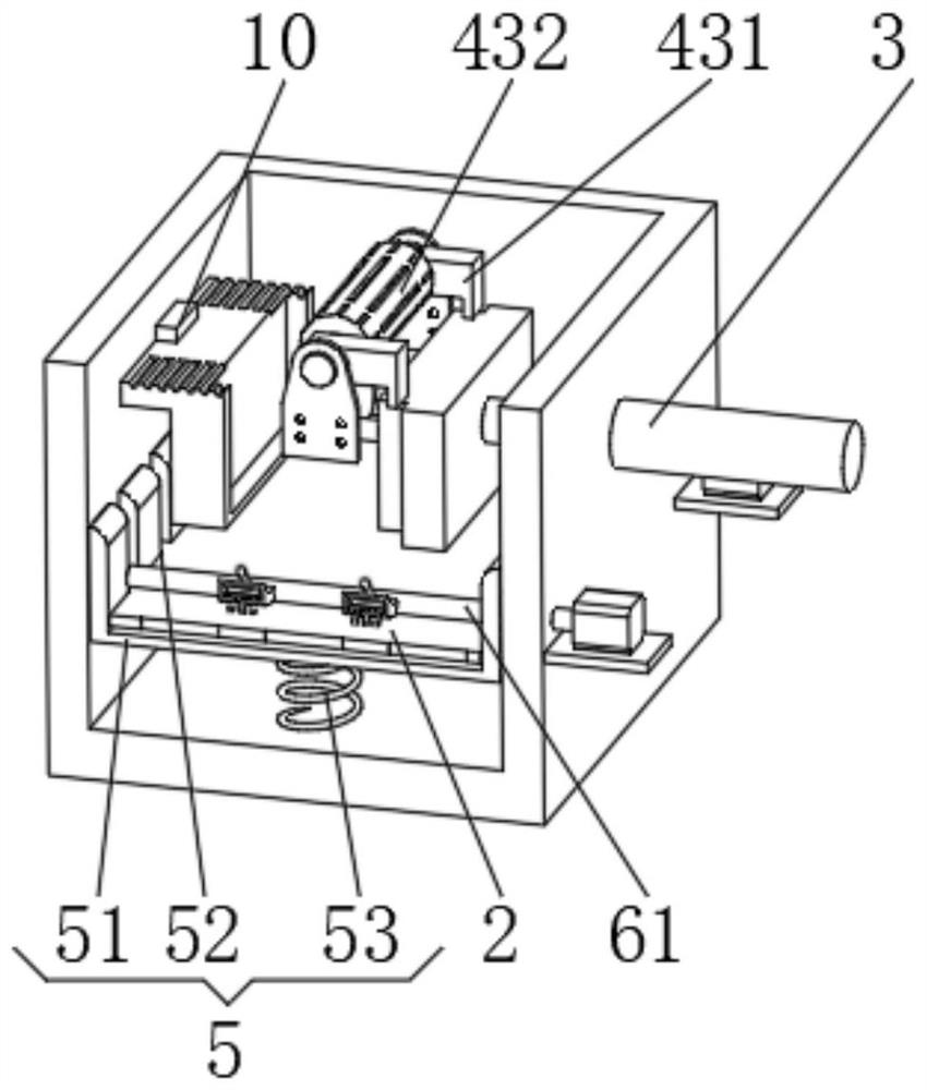 Refractory material compression molding device