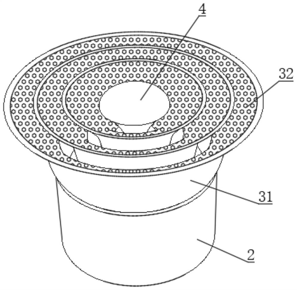 Rapid crushing device for pharmacy