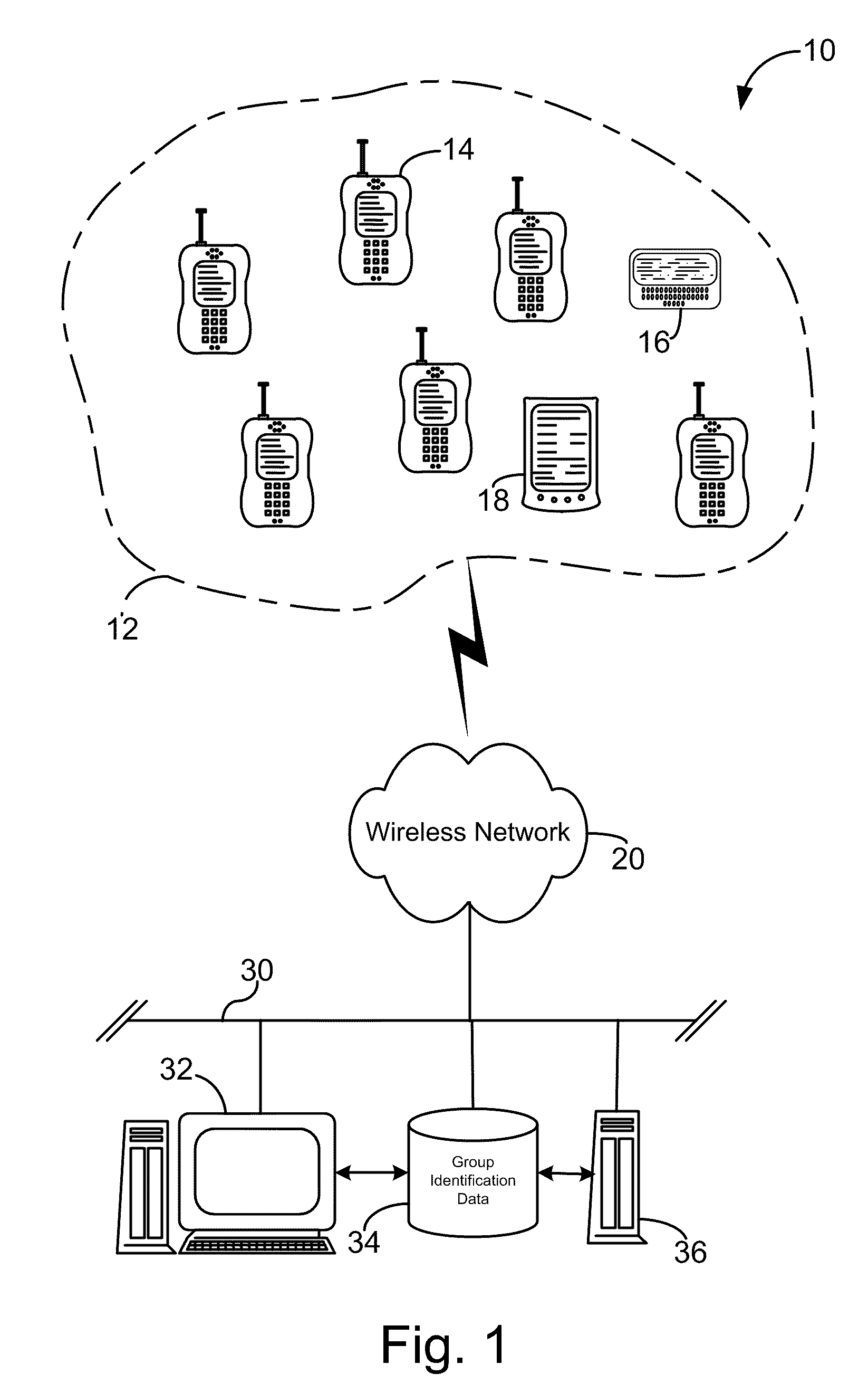 Method of buffering to reduce media latency in group communications on a wireless communication network