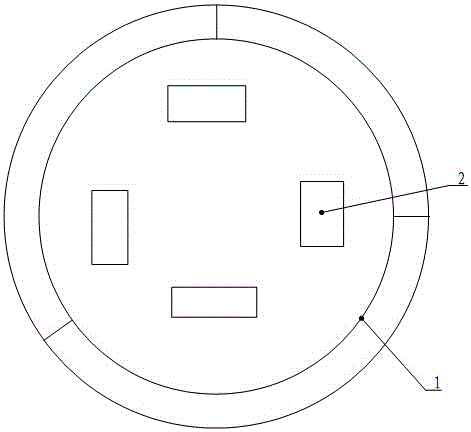 Rubber asphalt manhole cover