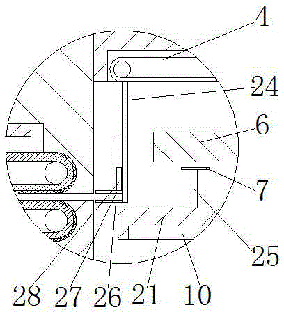 Financial voucher pressing machine