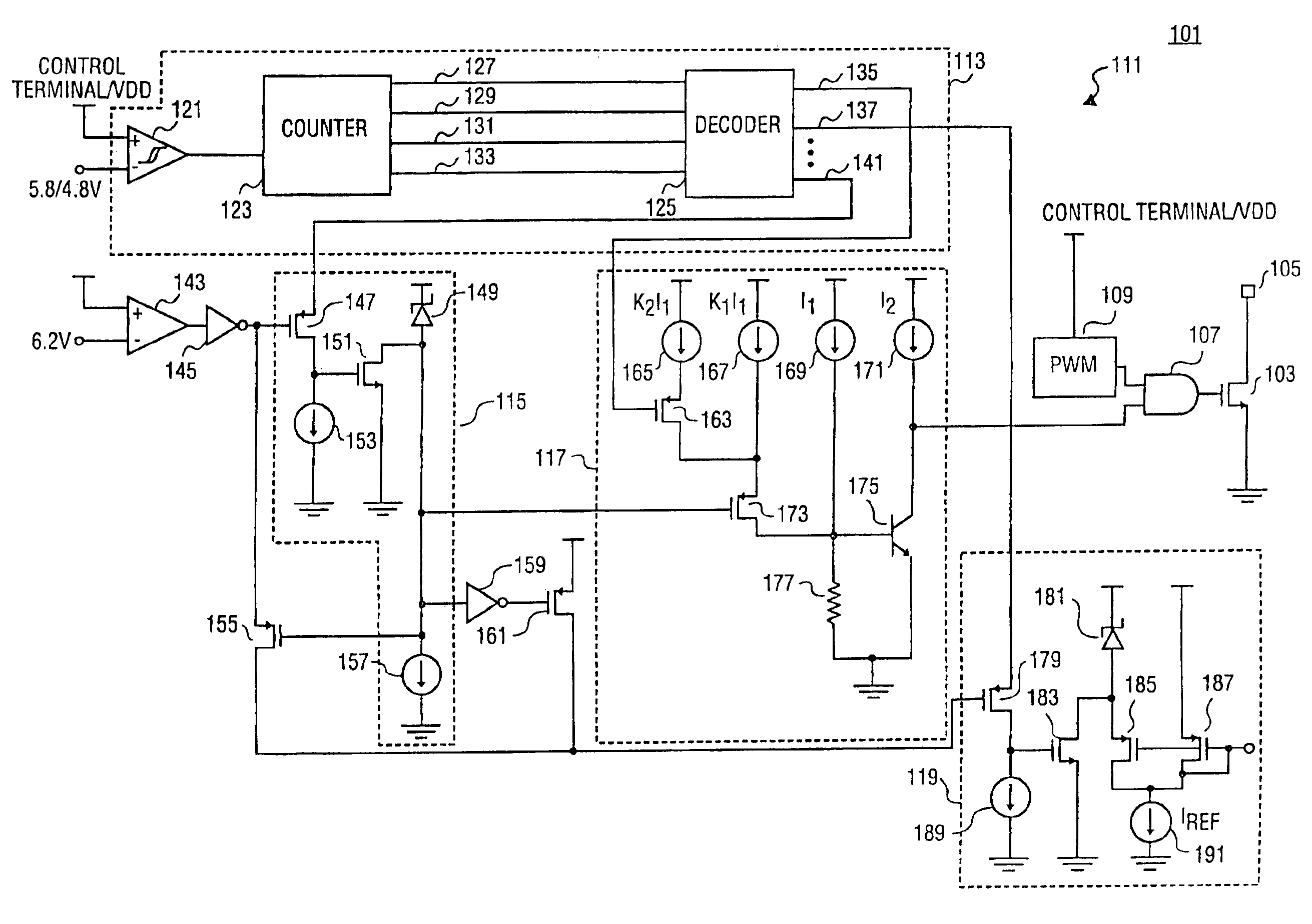 Method and apparatus providing final test and trimming for a power supply controller