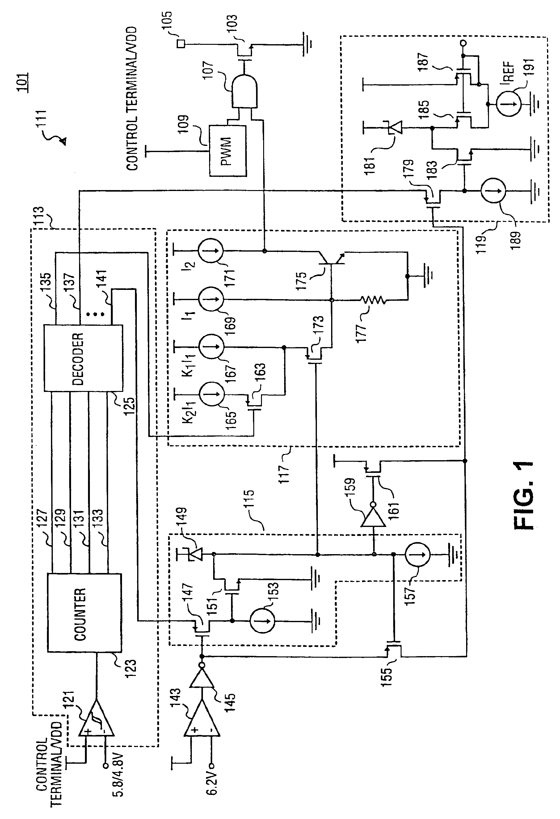 Method and apparatus providing final test and trimming for a power supply controller