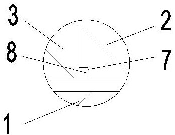 Double-crossing mutual-perpendicular yaw bearing