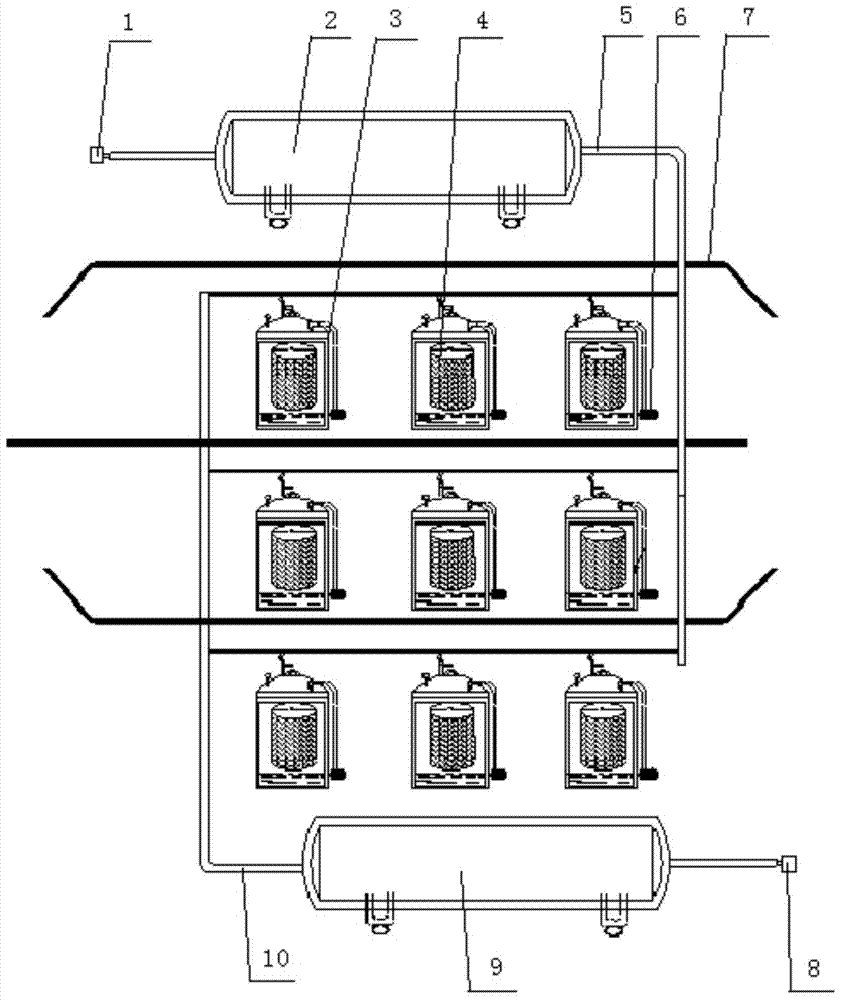 Method for continuously and rapidly producing reformed egg through vacuum pressure reduction and back pressure interaction method and pickling system