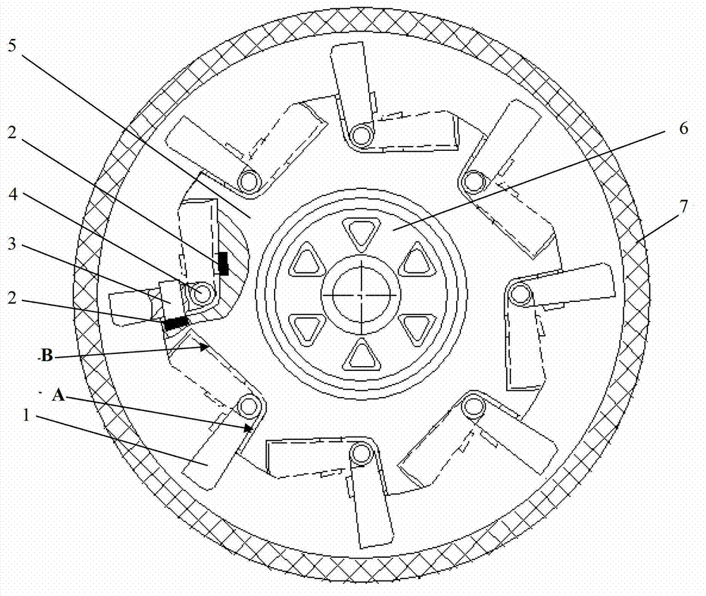 Vehicle tire burst remedying device