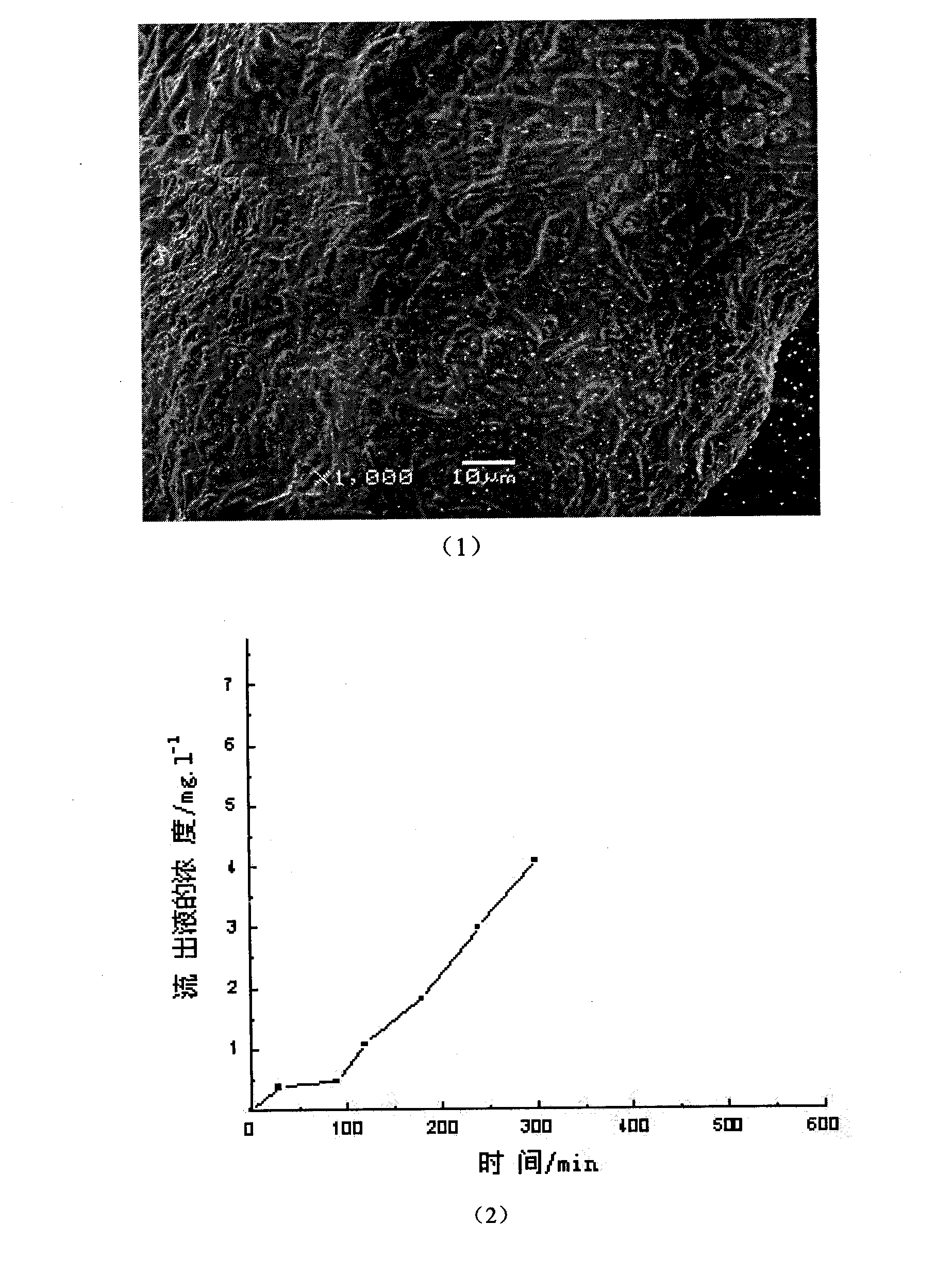 Novel ion exchange fiber and its application