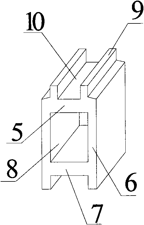 Heat-insulating double-layered wall for buildings