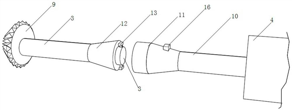 An orthopedic nail removal device