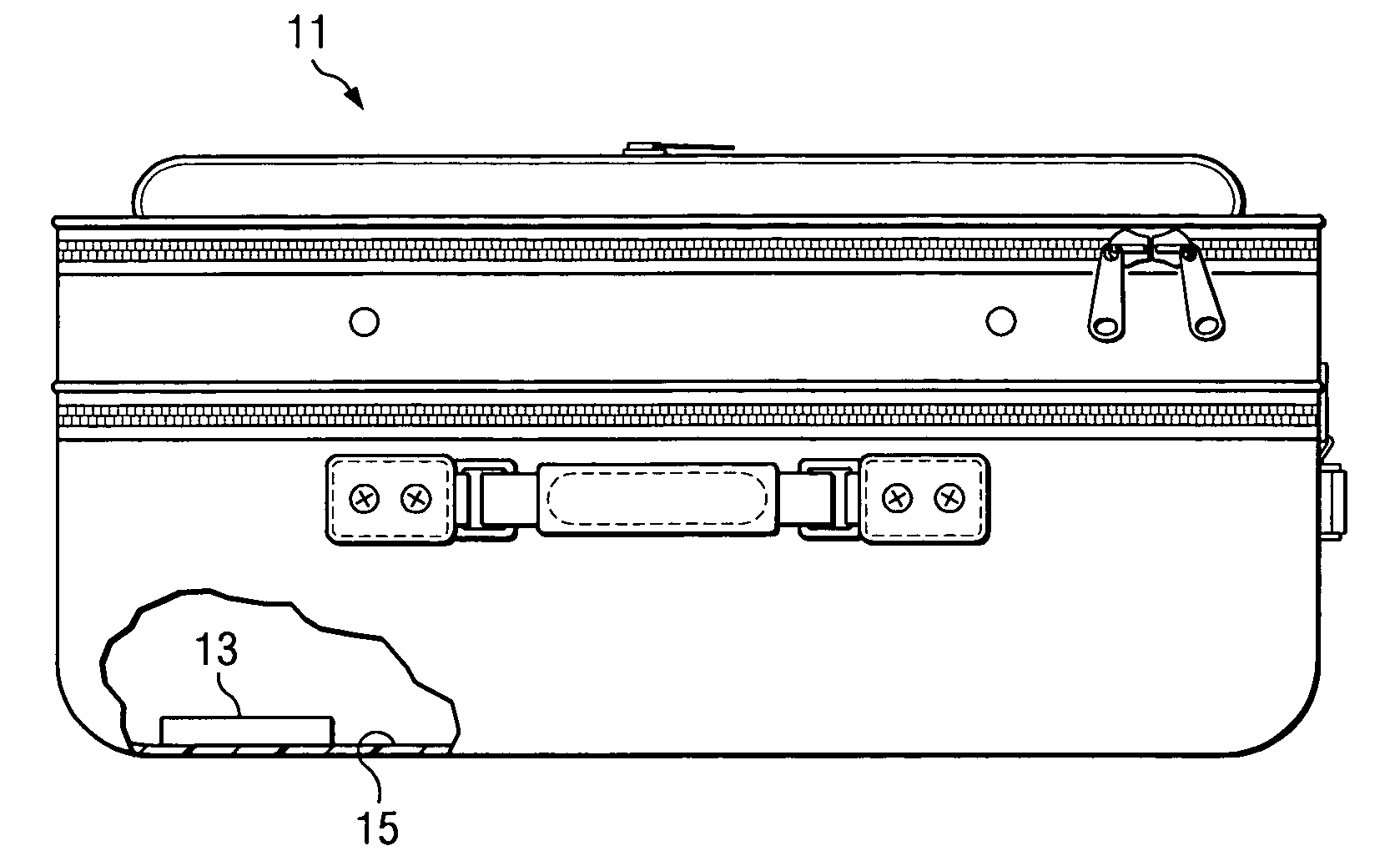 Automatic luggage tracking system