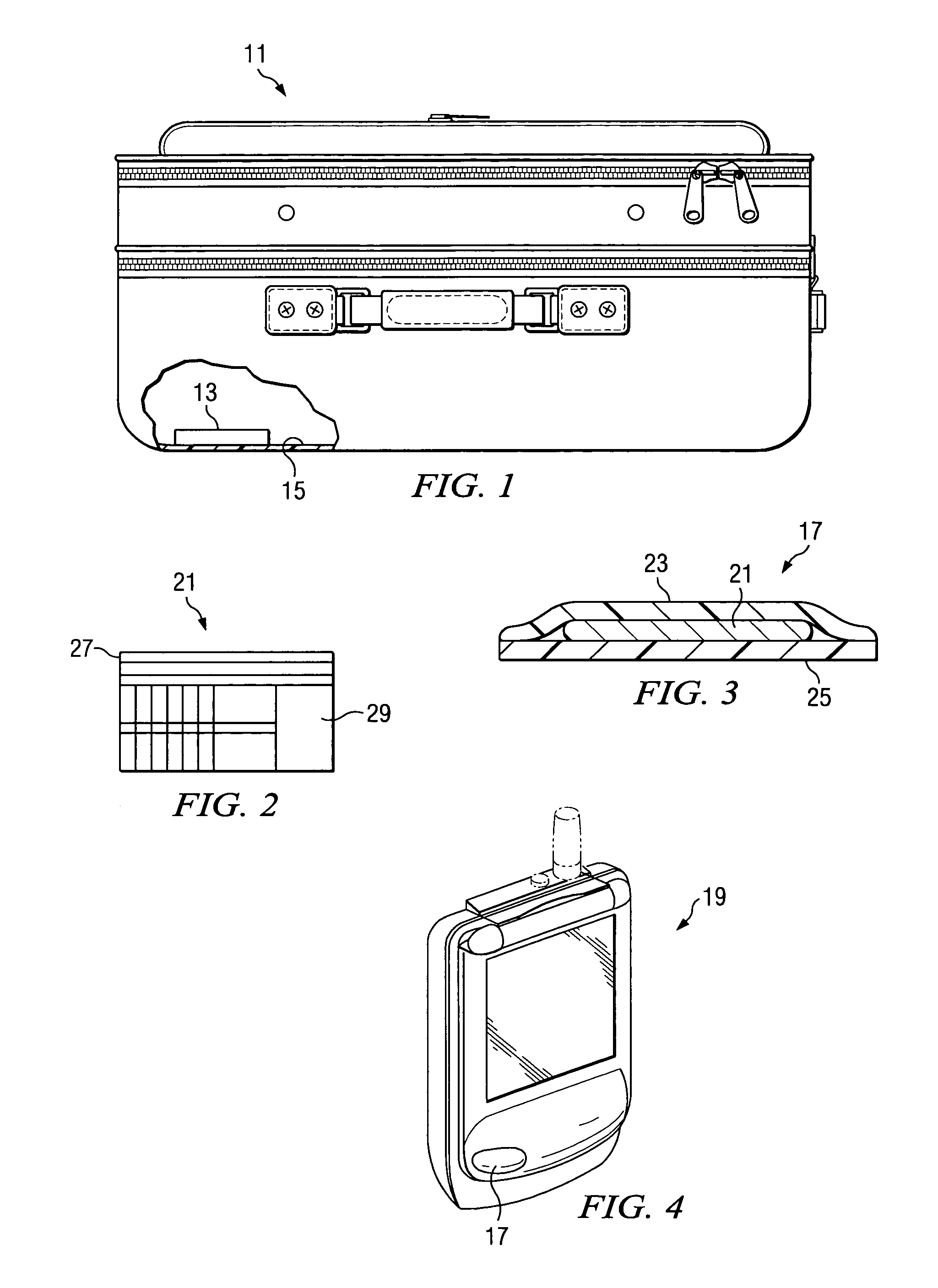 Automatic luggage tracking system