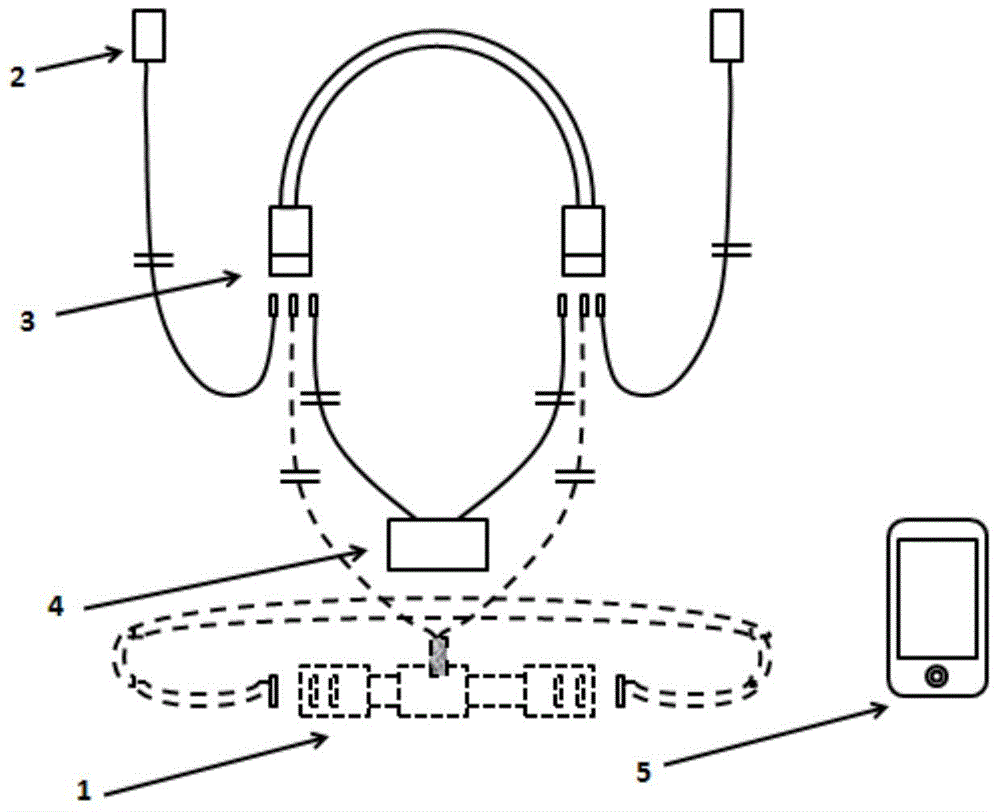 Wearable continuous blood pressure estimating system and method based on dynamic compensation of diastolic blood pressure