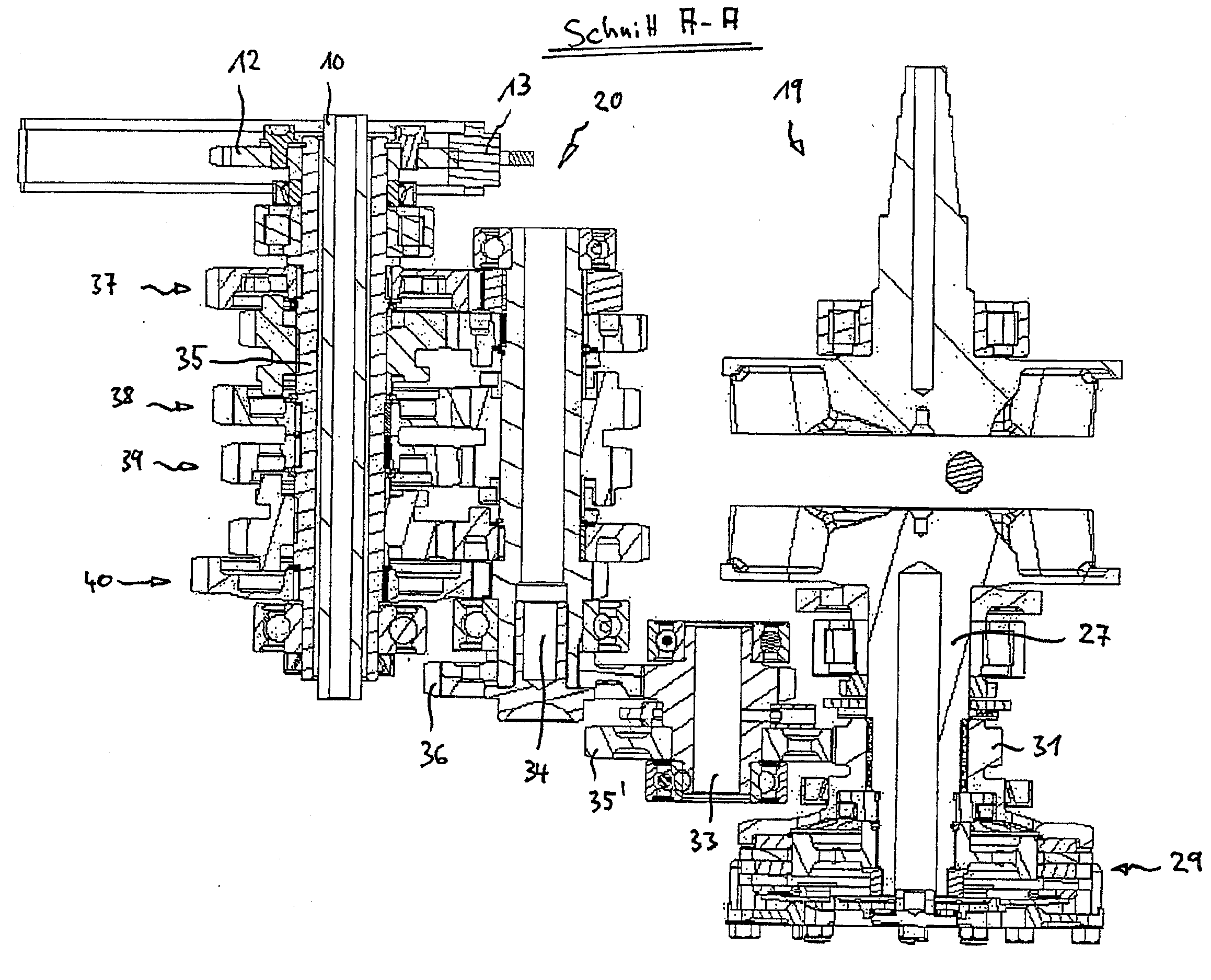 Vehicle in particular a motorcycle and engine/gearbox unit for a vehicle